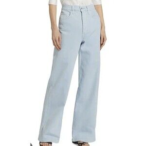 Favorite Daughter Masha Super High Rise Wide Leg Long Beach Jeans Size 31